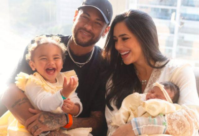 Neymar, Bruna Biancardi, Mavie e Mel
