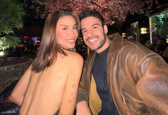 Bianca Andrade e  Diego Cruz em foto