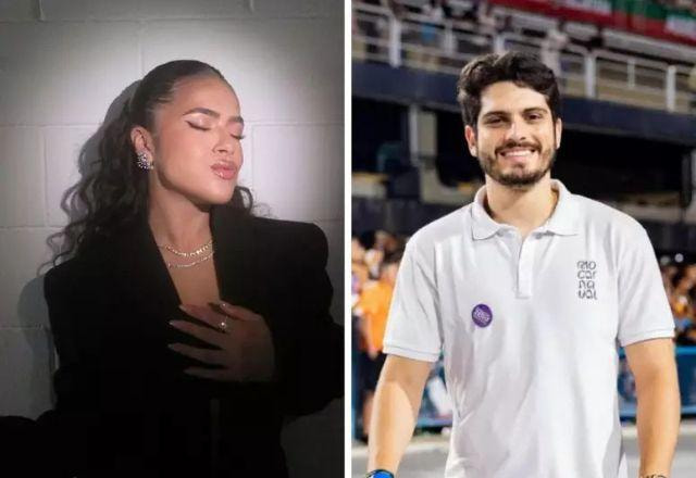 Maisa e João Drumond lado a lado em montagem