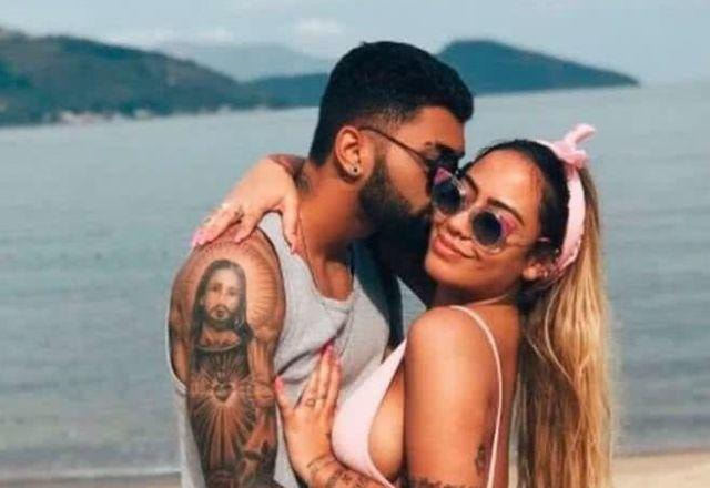 Gabigol e Rafaella Santos