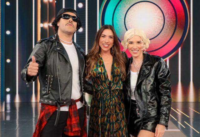Rebeca Abravanel, Patricia Abravanel e Thiago Barnabé
