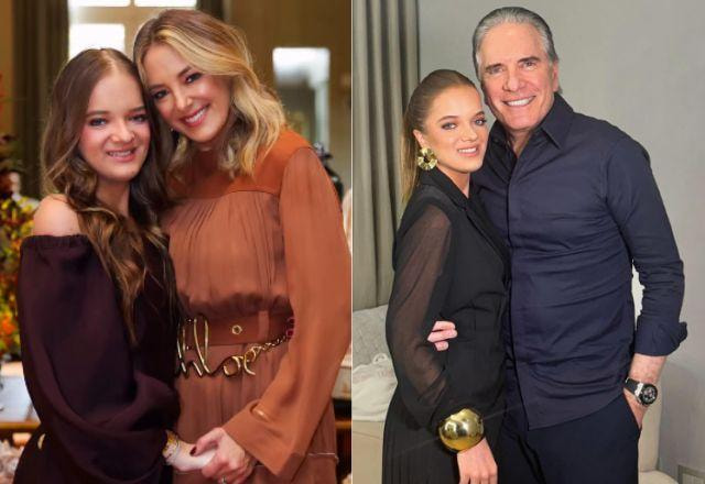 Rafaella Justus, Ticiane Pinheiro e Roberto Justus