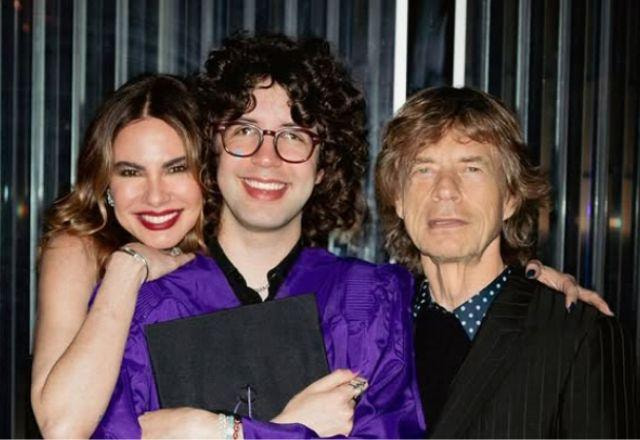 Luciana Gimenez homenageia ex mick jagger