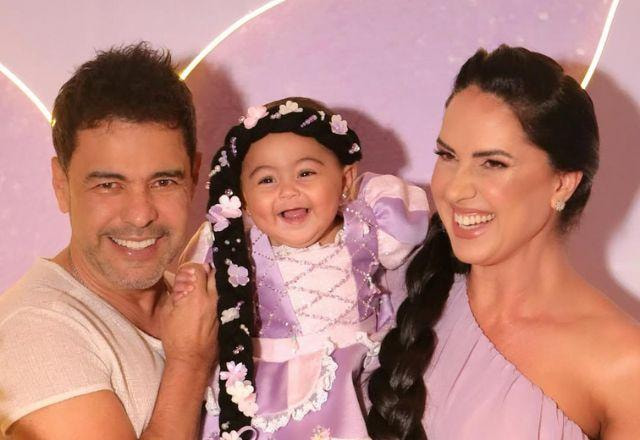 Graciele Lacerda revela detalhes do batizado de Clara, filha com Zezé Di Camargo