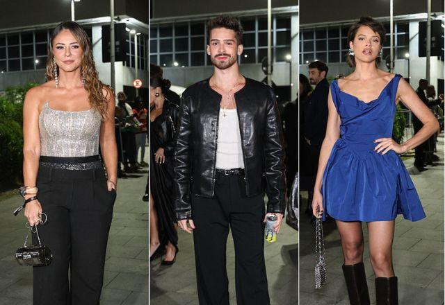 Paolla Oliveira, João Guilherme e Agatha Moreira
