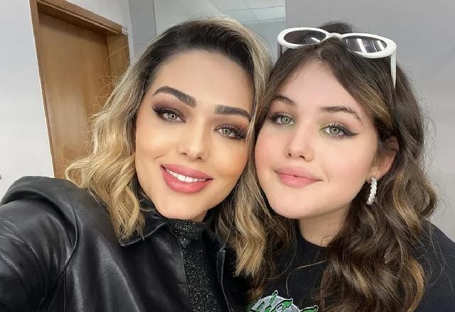 Tânia Mara e filha