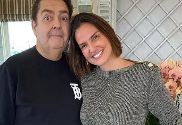 Luciana Cardoso e Faustão