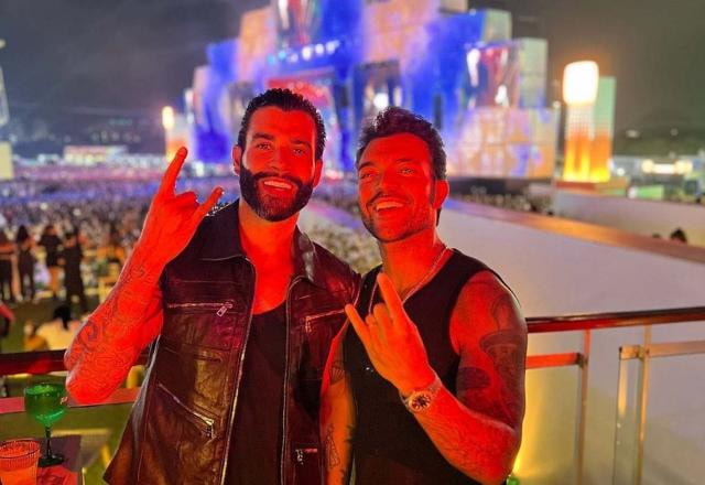 Gusttavo Lima e Thiago Brava juntos