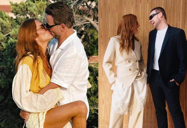 Giovanna Ewbank aparece em foto beijando Léo Fuchs