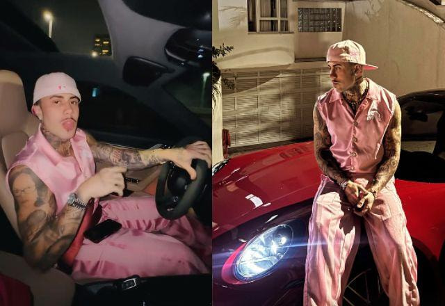 Mc Daneil aparece sozinho em festa da influenciadora virginia