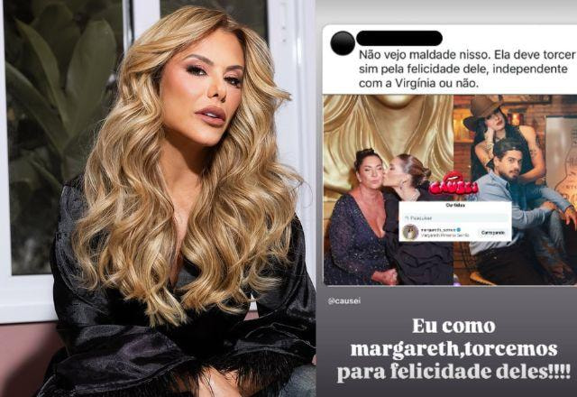Poliana revela opinião sobre curtida de Margareth em postagem de zé felipe e Ana castela
