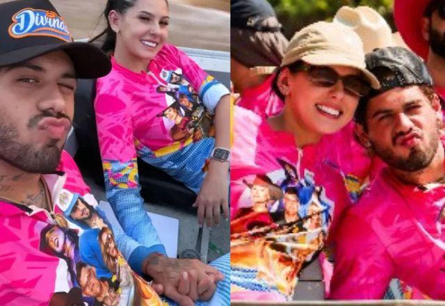 Ana Castela e Zé Felipe  em foto