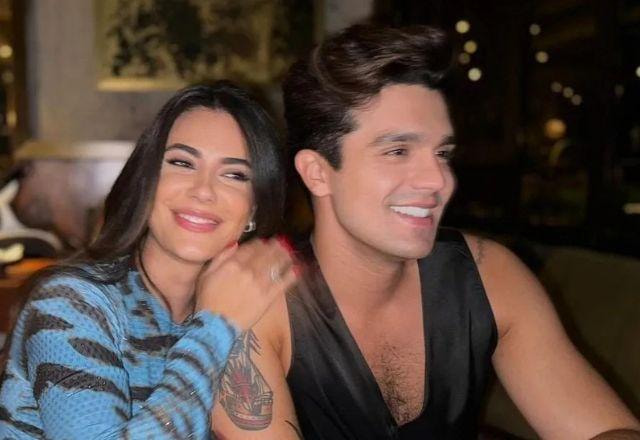 Jade Magalhães e Luan Santana