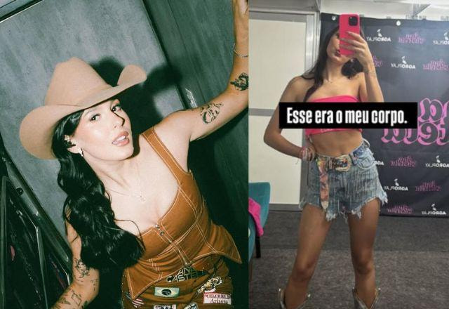 Ana Castela publica imagens de seu antes e depois