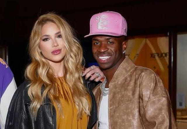 Virginia Fonseca e Vini Jr em foto