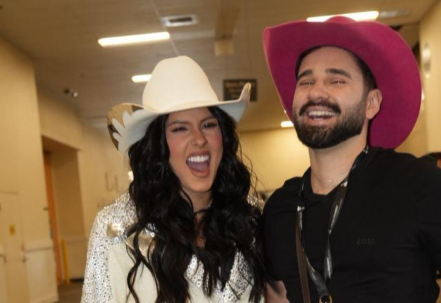 Odorico Reis e Ana castela em foto