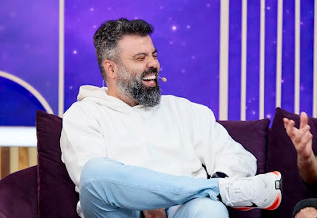 Igor 3K durante o Sabadou com Virginia.