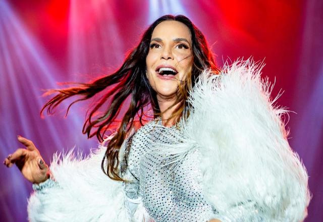 A cantora Ivete Sangalo