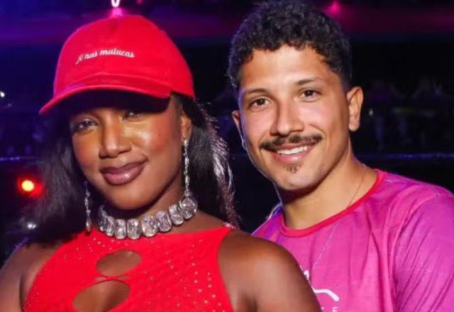 Yuri Lima e Iza em foto