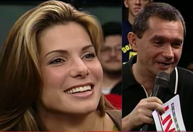 Sandra Bullock e Serginho Groisman