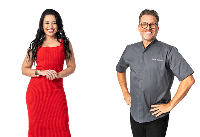 Milene Uehara e Carlos Bertolazzi