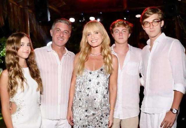 Luciano Huck e Angélica