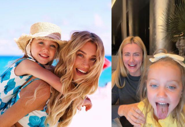 Vicky Justus e Ana Paula Siebert provam grilos juntas em vídeo