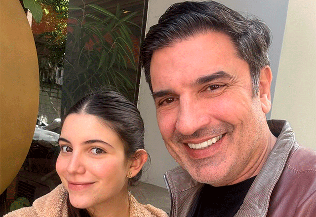 Edu Guedes e sua filha