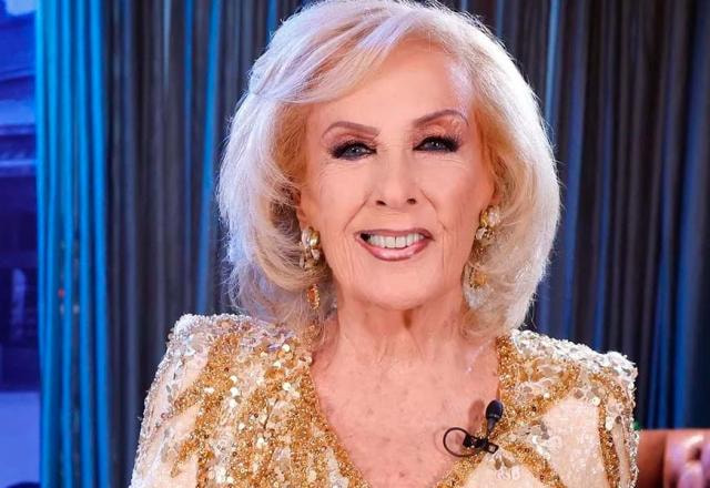 A apresentadora  Mirtha Legrand