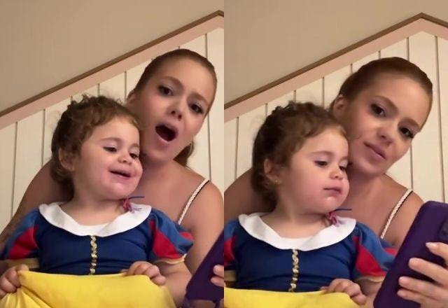 Viih Tube se emociona ao notar que evolução de Lua:  "Eu não estava preparada"