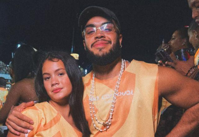 Francisco Gil com a filha Sol de Maria