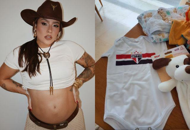 Lauana Prado se emociona  com presentes de fãs para o  bebê e agradece o carinho