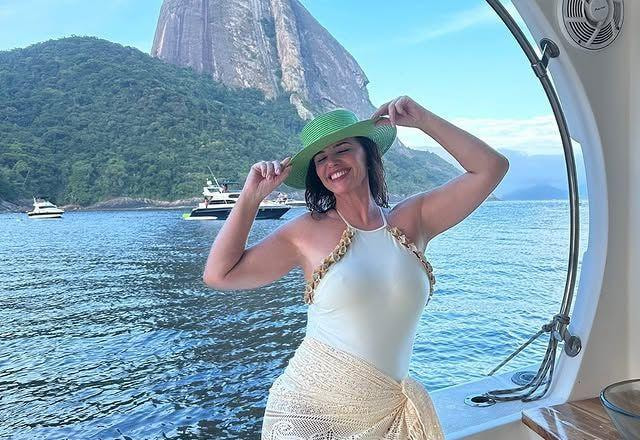 A atriz Luma de Oliveira