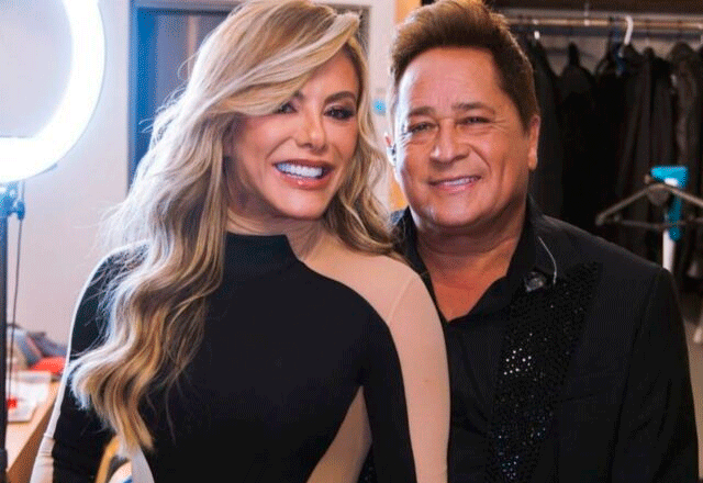 Poliana Rocha e Leonardo