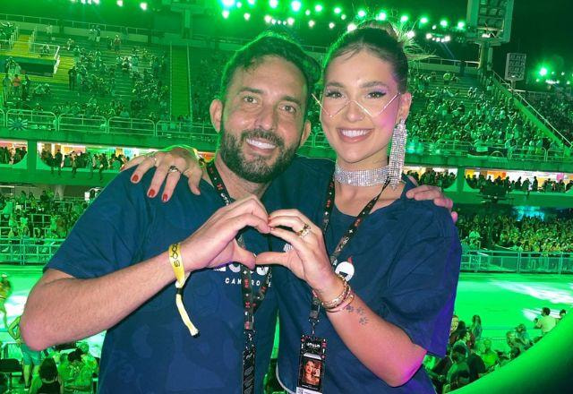 William Gusmão e Virginia Fonseca em foto