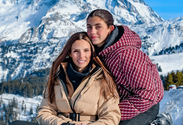 Carol Celico e filha