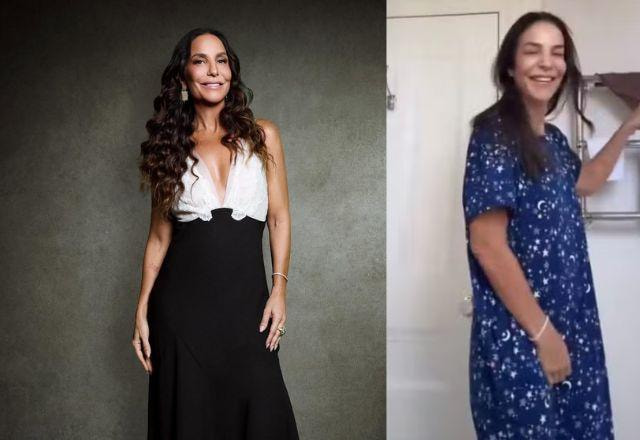 Ivete Sangalo se diverte com detalhe inusitado em vídeo e viraliza