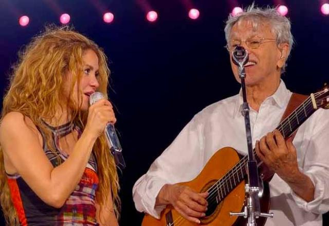 Shakira e Caetano Veloso