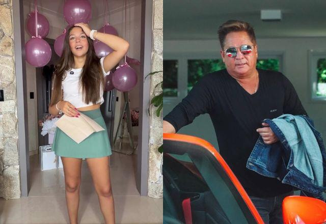 Neta de Leonardo ganha cinco bezerros nos 15 anos e presente do cantor viraliza