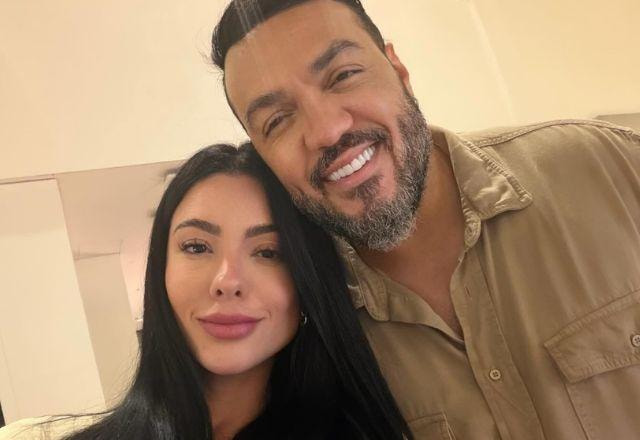 Rayane Figliuzzi e Belo em foto