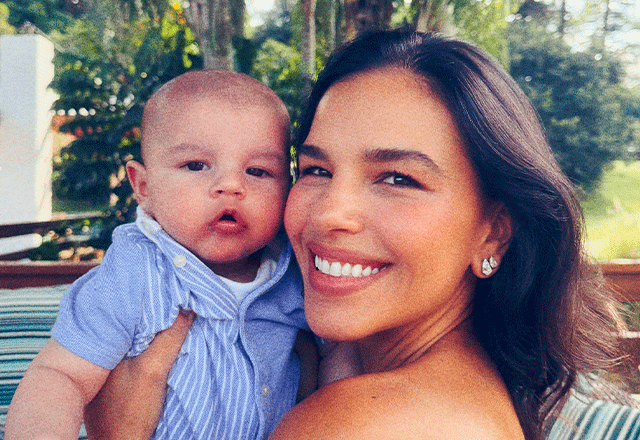 Mariana Rios e filho