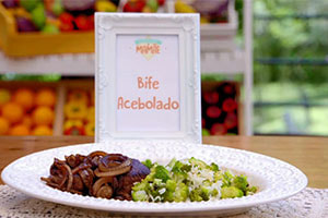 Receitas EP. 02: Bife acebolado com arroz de brócolis