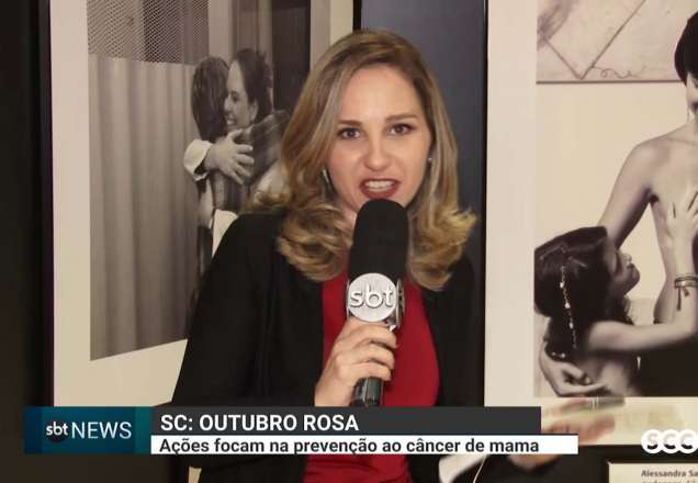 Diversas ações foram promovidas em toda Santa Catarina para conscientizar para a prevenção do câncer de mama e colo de útero. 