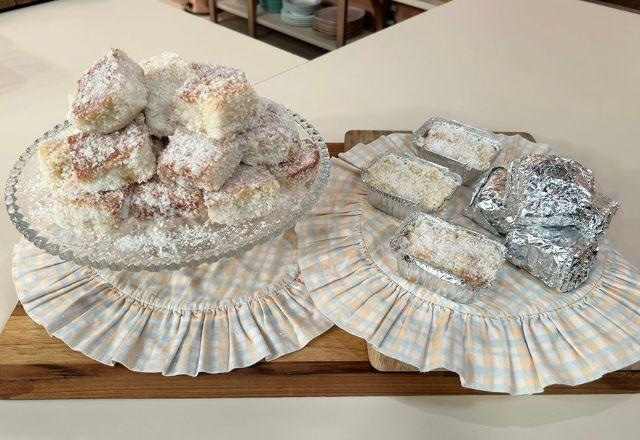 Silvia Branconaro ensina o passo a passo para preparar bolo gelado de coco