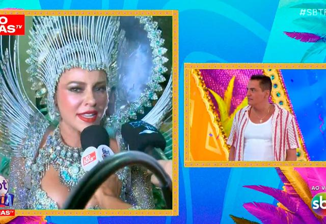 Atriz falou com exclusividade para a LeoDias TV sobre a sua despedida do Carnaval como rainha da Grande Rio