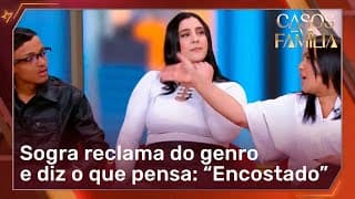 Vou colocar um cadeado na geladeira, não aguento mais você | Casos de Família