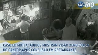 Caso Ed Motta: Áudios mostram visão xenofóbica do cantor após confusão em restaurante Caso Ed Motta: Áudios mostram visão xenofóbica do cantor após confusão em restaurante