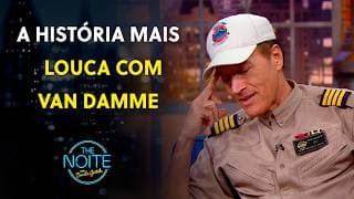 Comandante Hamilton relembra história inusitada com Jean-Claude Van Damme | The Noite (13/03/26)