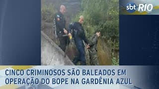 Cinco criminosos são baleados em operação do Bope na Gardênia azul Cinco criminosos são baleados em operação do Bope na Gardênia azul