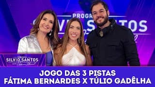 Jogo das 3 Pistas: Fátima Bernardes x Túlio Gadêlha | Programa Silvio Santos (07/12/25) Jogo das 3 Pistas: Fátima Bernardes x Túlio Gadêlha | Programa Silvio Santos (07/12/25)